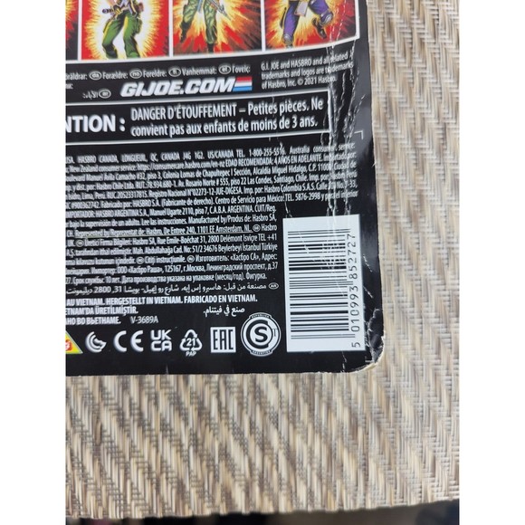 GI Joe Lonzo “Stalker” Wilkinson Action Figure Complete With File - Picture 8 of 8